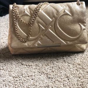 Carolina Harrera handbag gold